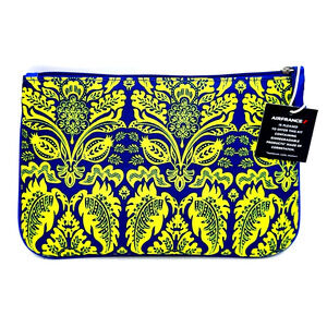 Air France Blue Yellow Floral Toiletry Bag with Travel Accessories New with Tag